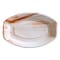 Smarty Had A Party 9" x 13" Oval Natural Palm Leaf Eco-Friendly Disposable Trays (100 Trays), 100PK 5514T-CASE - alternate 8